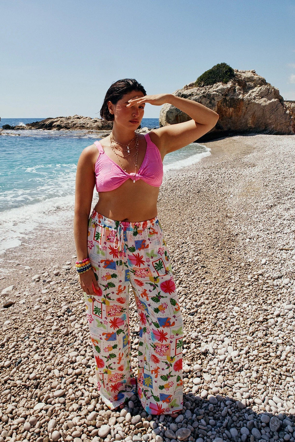 Pantalone TBBSS26AR00018 - Šareno [djesi-src-937e17e25285b54f9bc121eb9489c4b4c43cb68e8f7b48b0fef053d728c65d09]
