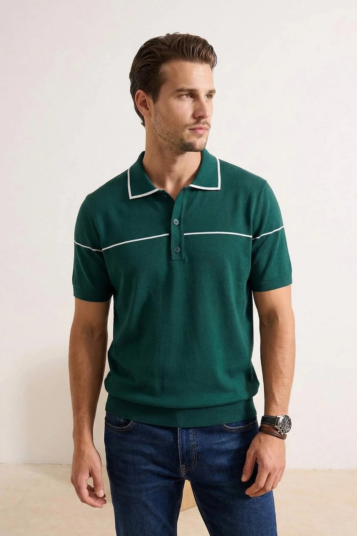 Polo majica TMNSS26TS00019 - zelena [djesi-src-0bd18509c8b0f3d490a754dc1cd133ee0de2f30973b6ad5f609e221776e4c5e7]