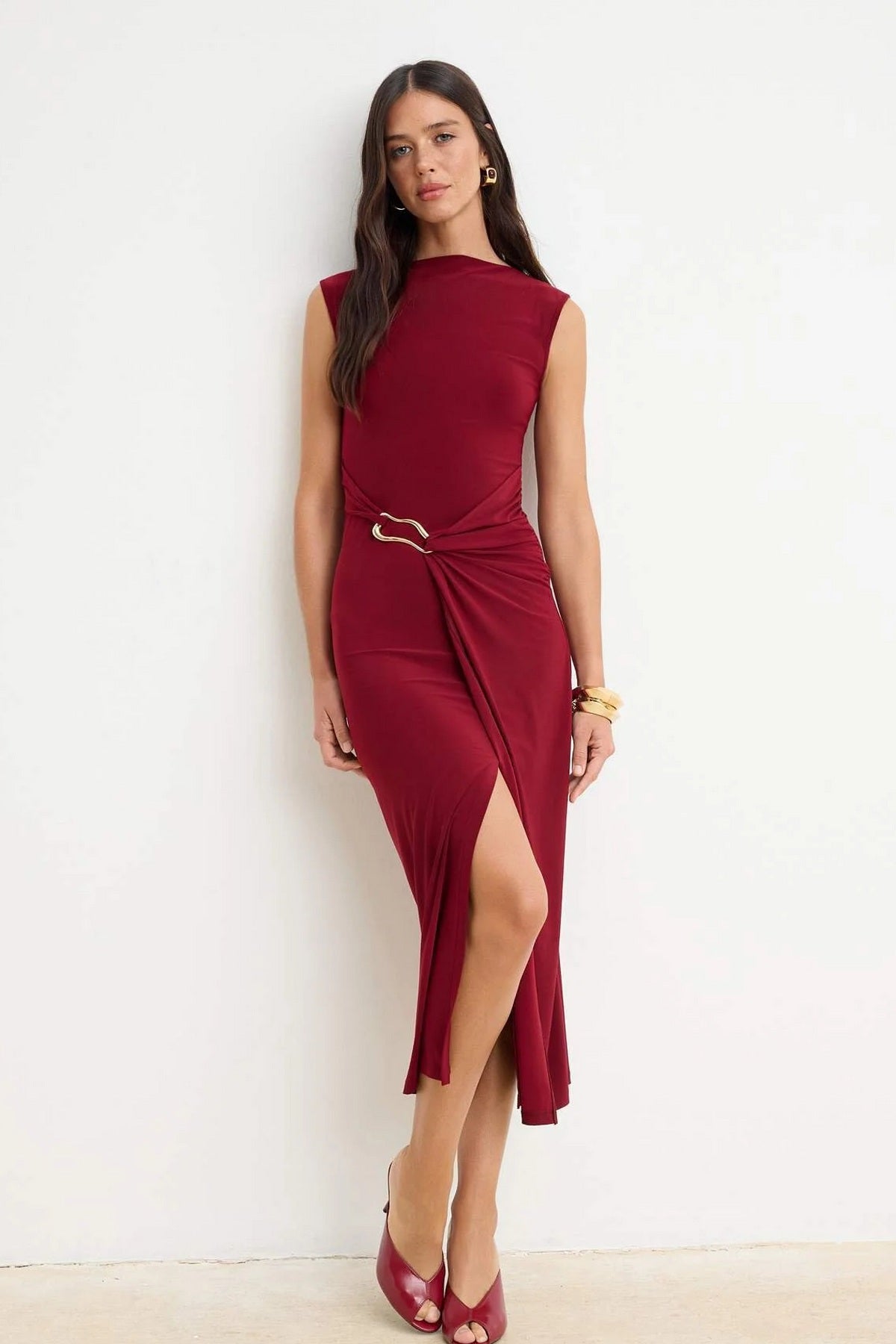 Haljine TWOSS25EL00699 - bordo [djesi-src-a3311231f739c8140b7758404d4fa2889cf621f2963d6e2b9f3859ebb44cc22a]