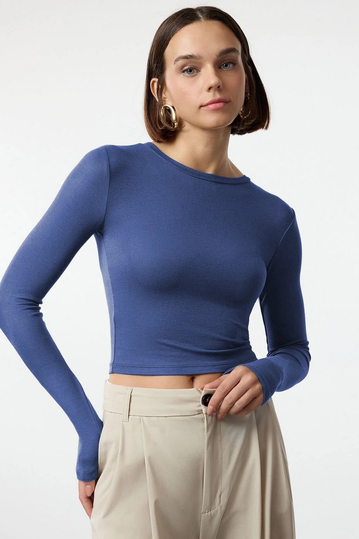 Bluze TWOAW24BZ00116 - indigo [djesi-src-2fdec06429ee11656aaa533b6c38c63c648dd877ed1abc4b4117f18f338194c4]