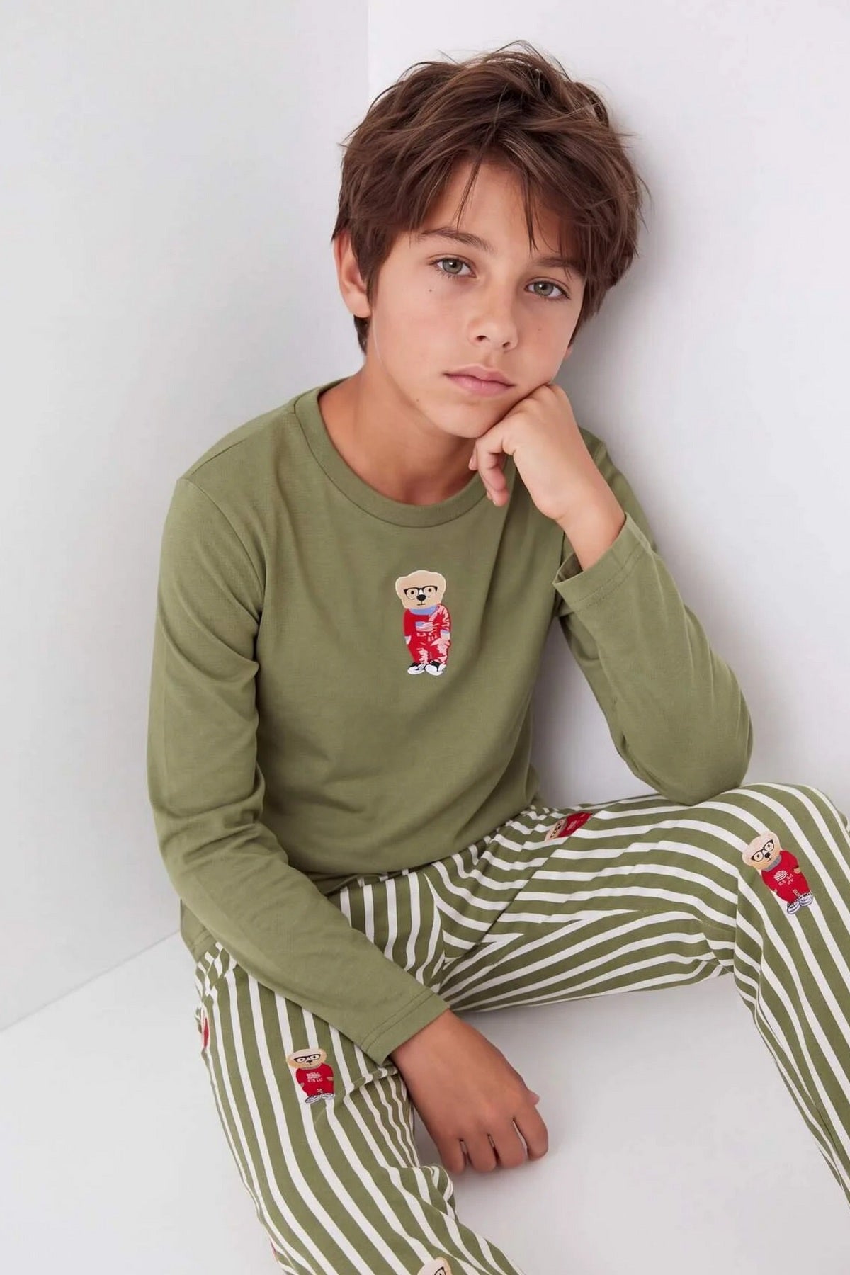 Pidžame TKDAW26PT00013 - khaki [djesi-src-737b3e73109dedf220e2139d0ee4b7f0b169394f02f9b41a7b3d53ec351f1b0b]