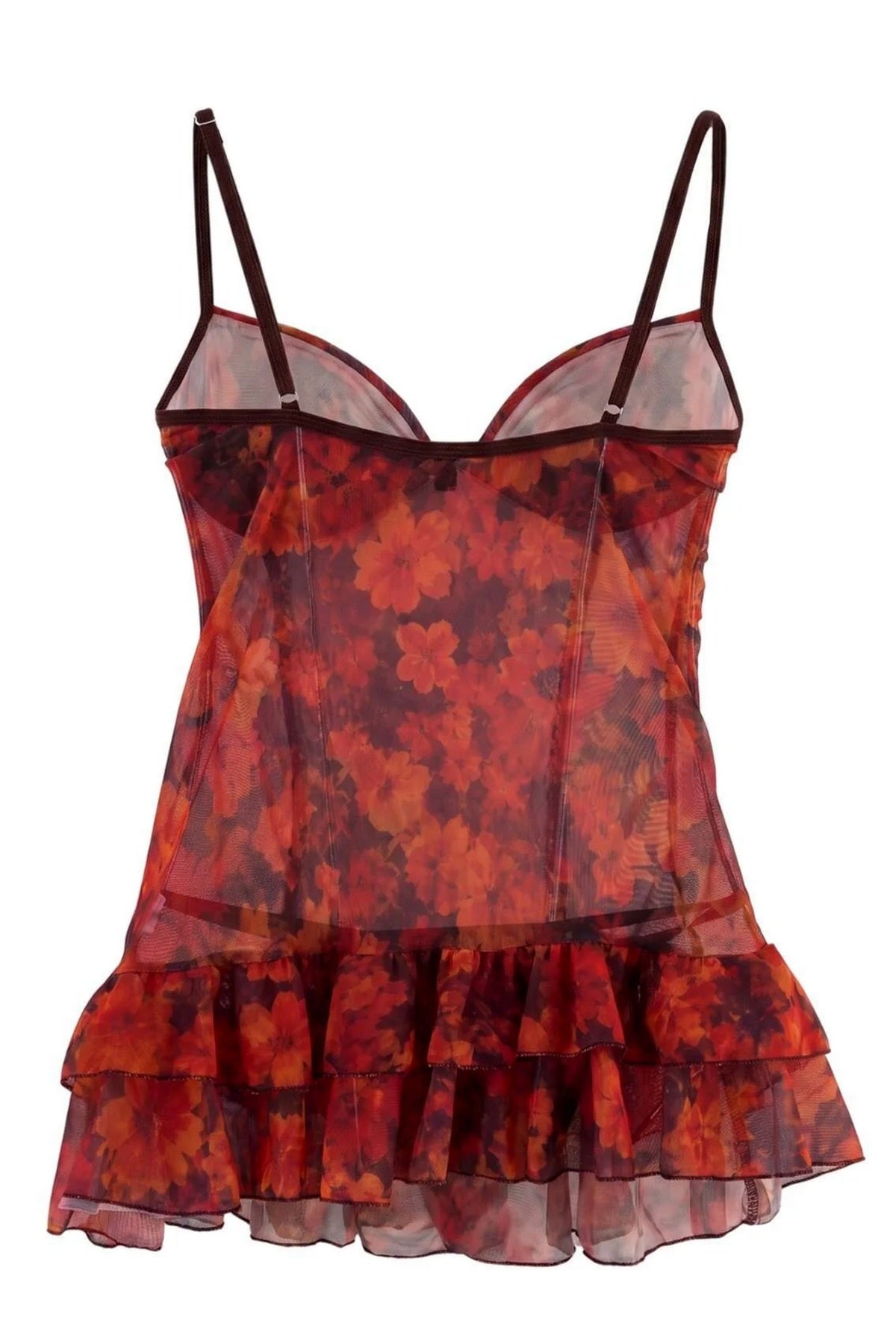 Babydoll spavaćica THMAW27LL00029 - crvena [djesi-src-257f2904bffa8ba3c092008fb5622633672234d1e976367217faa3d9ca9f18e5]