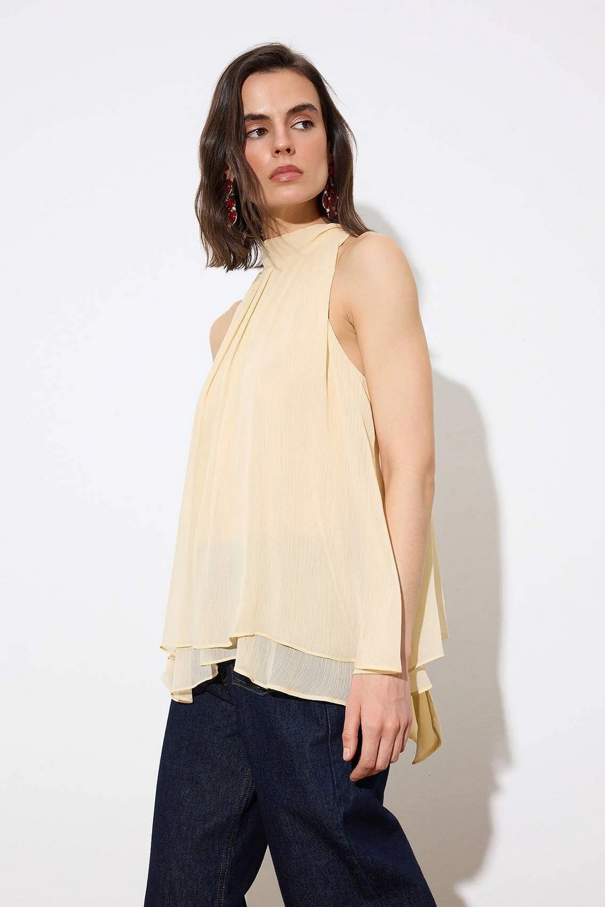 Bluze TWOSS26BZ00328 - krem [djesi-src-00de12161333f5afda42a7237f0f89c8062e65bd755d2f3f2327a13960c8d7dd]