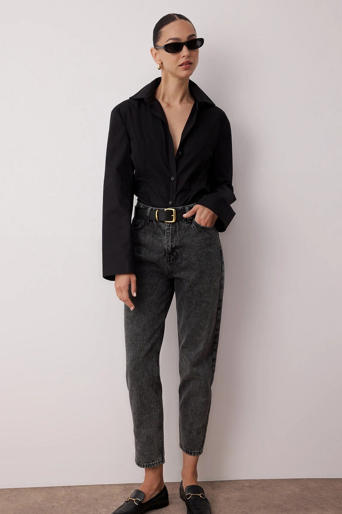 Jeans TWOSS23JE00067 - crna [djesi-src-aa85aa5cc1265060e512cef9180497b2291d42f77655f9c8805d0d1697d2f8a5]