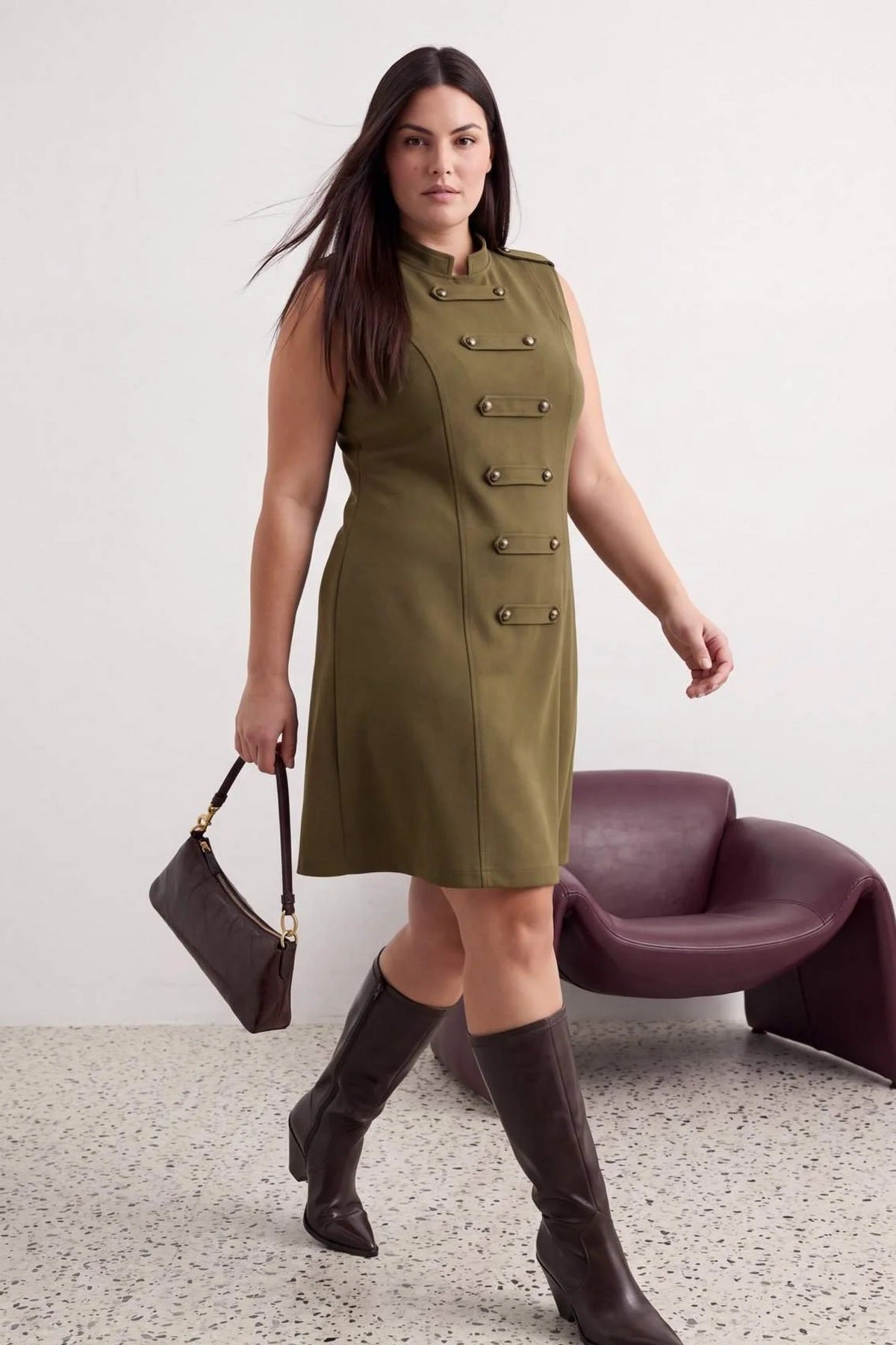 Haljina TBBAW27AH00078 - khaki [djesi-src-655bc16d8db028d1d161f88fb32269816b4f2f2e816658c5751c3386b1fe500c]