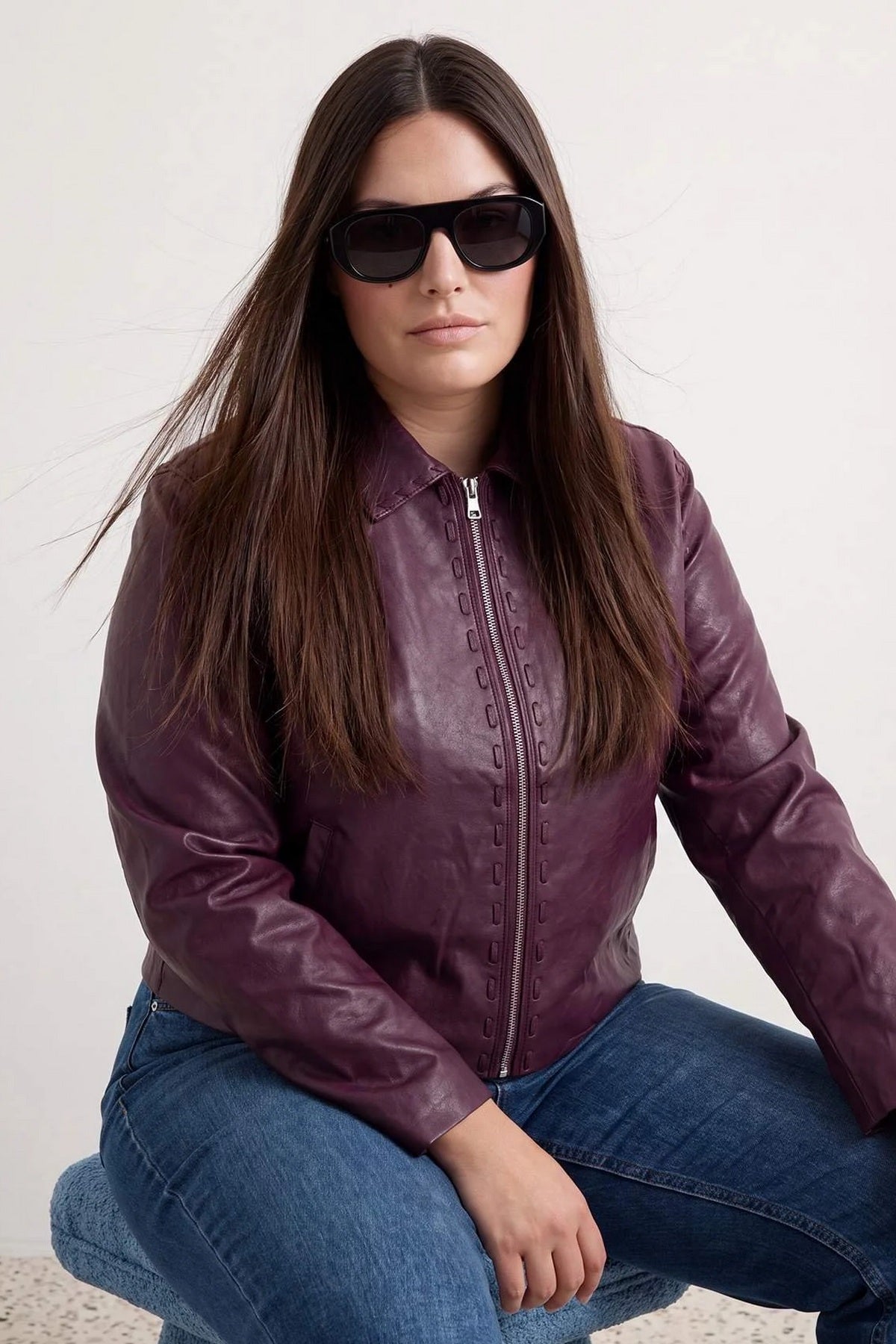 Jakna TWOAW27AW00012 - bordo [djesi-src-7ebf0172e75f5fa495f4fb5213c2de24e5b7c07e2fe2fa010c7ebebe2b73d680]