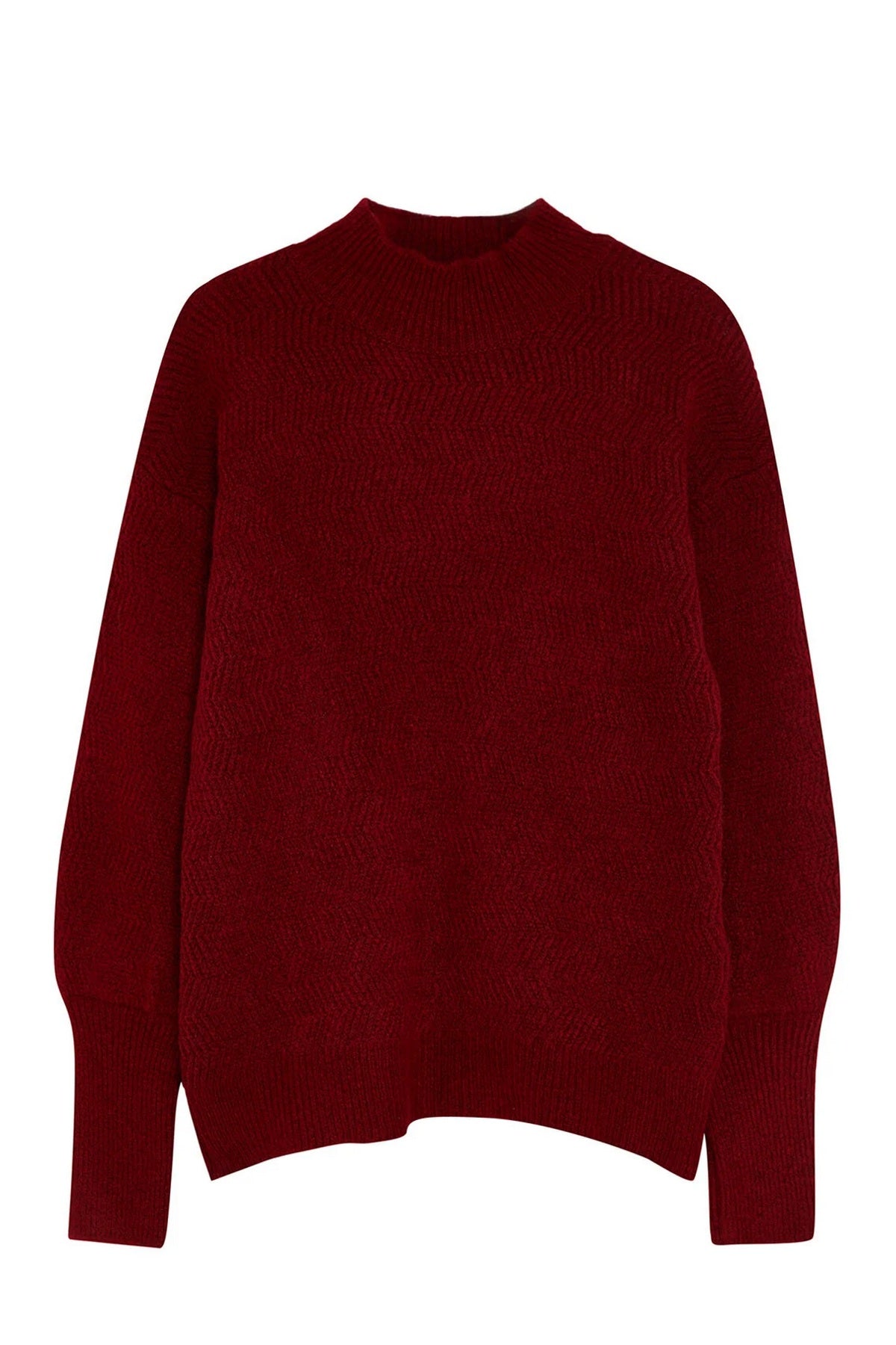 Džemper TWOAW21KZ0204 - bordo [djesi-src-d8265fe5d8c52960235baa1d63875513ef4263f1603866c3991fd0d89c594cbf]