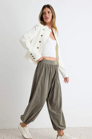 Pantalone TWOAW27PL00047 - khaki [djesi-src-56acca5dceaa802e4c7db37d7365b8ca8c7ec2189afda2817414483aa5544670]