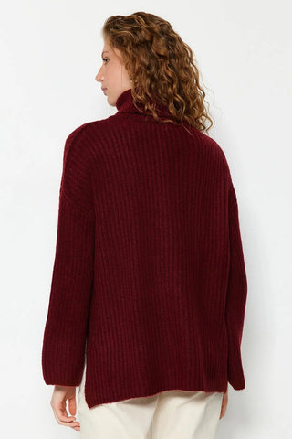 Džemper TWOAW23KZ0054 - bordo [djesi-src-70e356519e832c6c075ab067e0e1b896b5d6309c0ba673aa76cf63d46f5a4ae5]