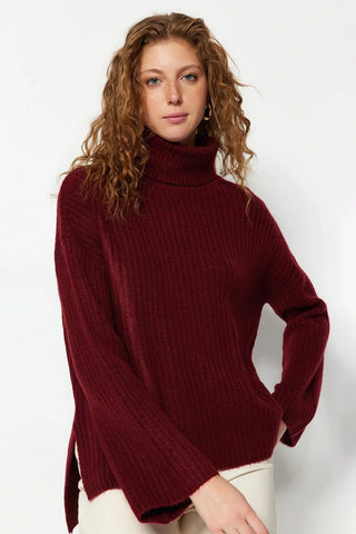 Džemper TWOAW23KZ0054 - bordo [djesi-src-bb490129f6c36f32bbd11903c9891a96b265cdecfef57a434211d3ebcd040663]