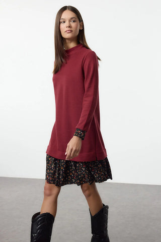 Haljine TWOAW25EL00282 - bordo [djesi-src-071e726b277cf18c6e54ec44230db124d42738d17412c5de27e262787d02c59d]