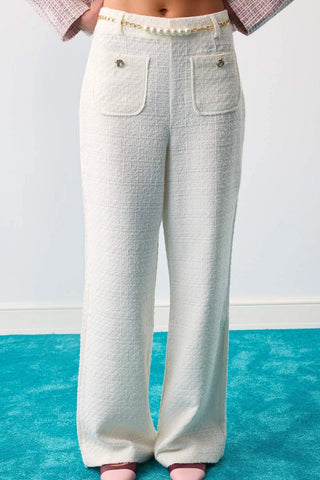 Pantalone TWOAW27PL00080 - ekru [djesi-src-f24ec35804602adabfa605e1d131239b80dc78473e7baabcb723712cf33b6f81]