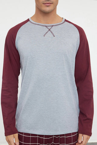 Pidžame THMAW21PT0879 - bordo [djesi-src-508dfabae86907102f785f17c1c89d65cfa6eaa10e8068087763ffd85e4ad497]