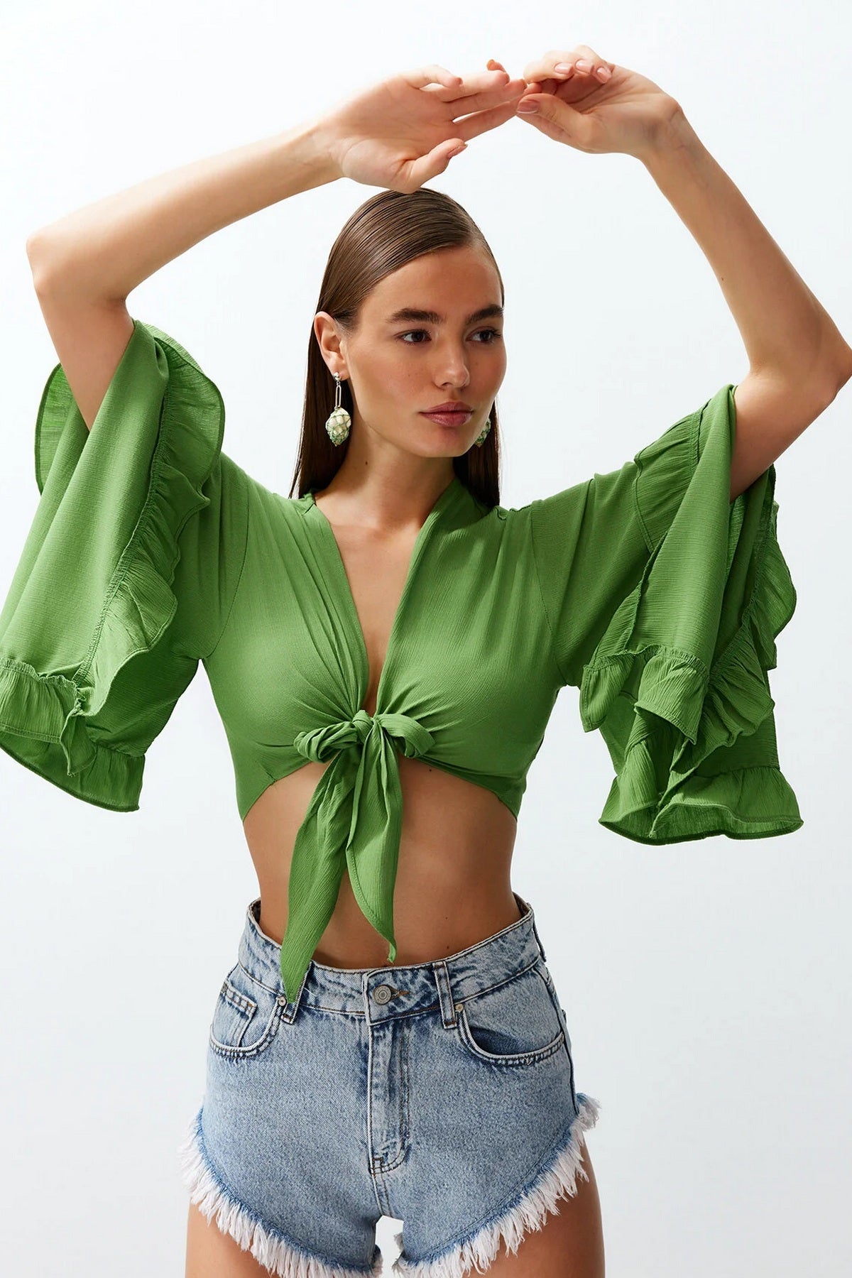 Bluze TBESS19BB0095 - zelena [djesi-src-223b2a98c6444eb9bd18d68117247b4be8d91be61b599d2b6b46f0a7d33da750]
