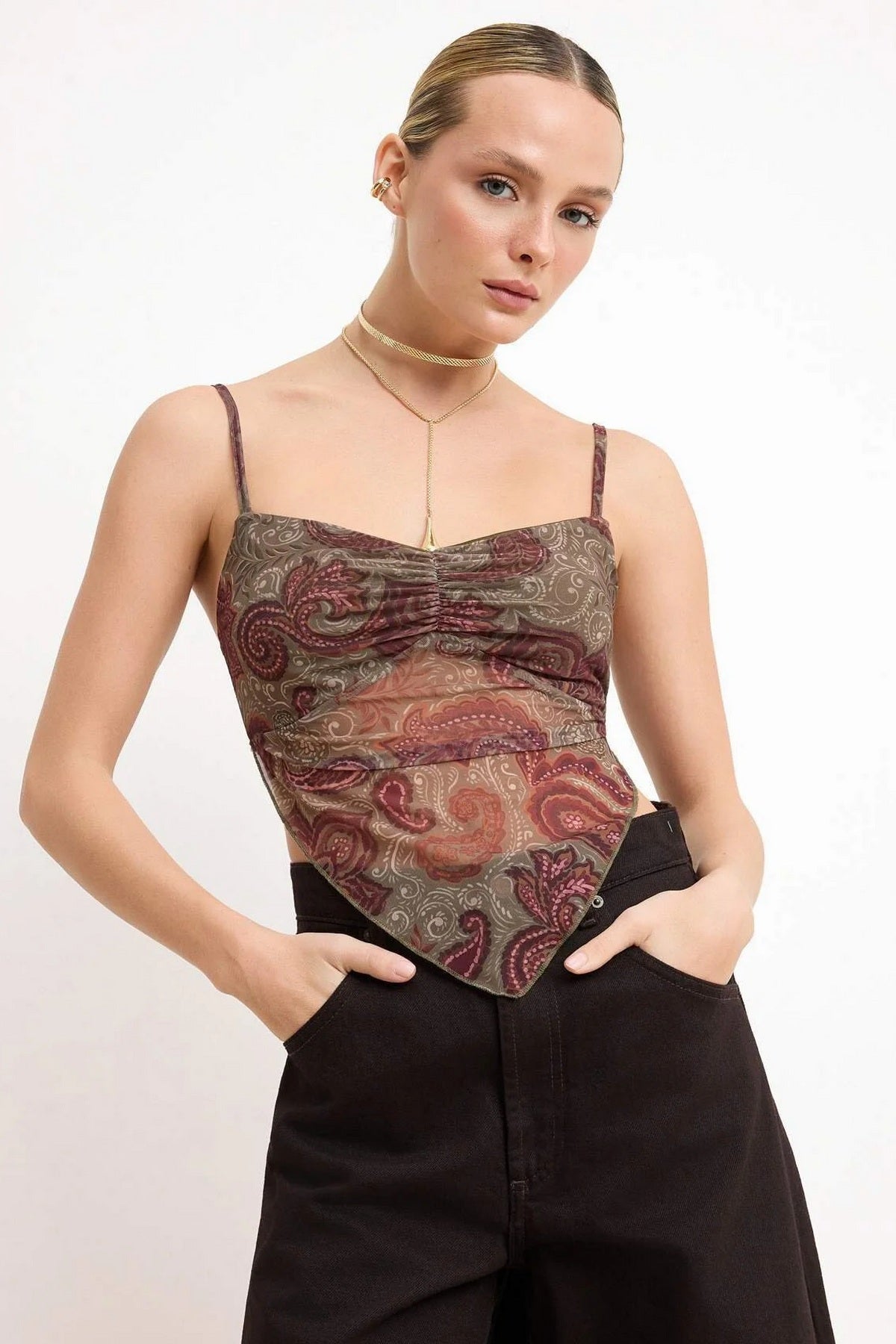 Bluze TWOSS23BZ00566 - khaki [djesi-src-d0932338140b225c63657217e182b807ea55cd17b62fc849c5d6b25f7a91e9c5]