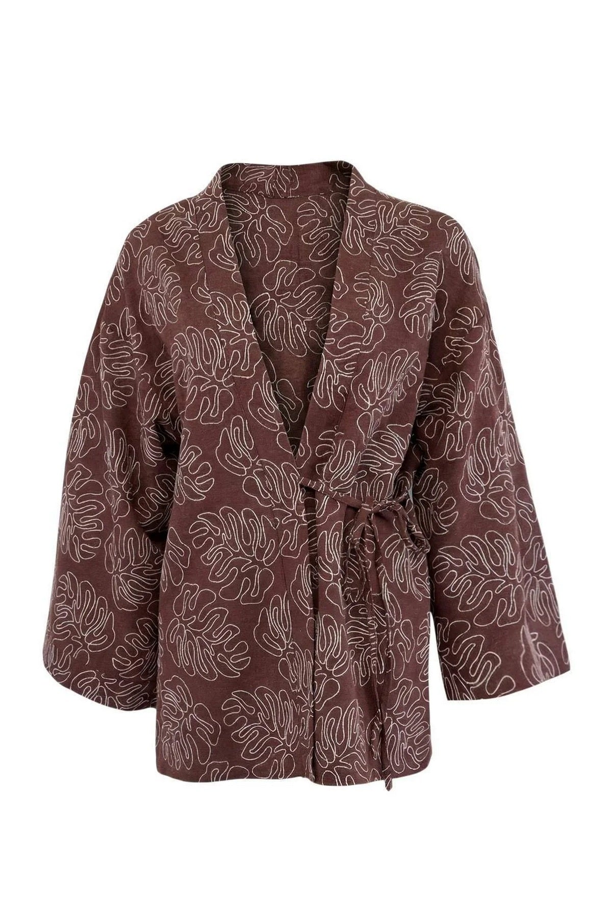 Kimono TBESS25KM00030 - braon [djesi-src-68336c1aee86817d7947e59b0fac0423dab6277a31c63cc168198583b9e0746a]