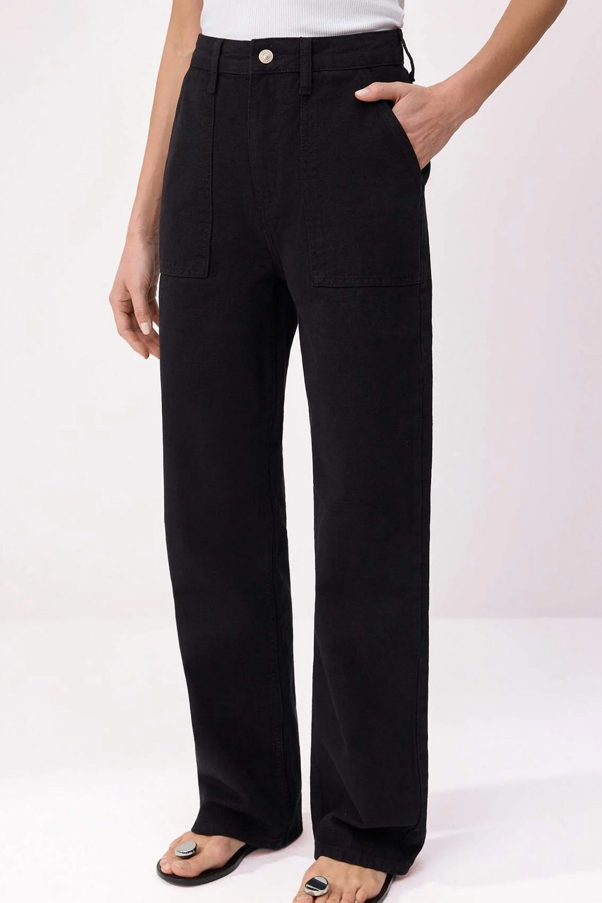 Jeans TWOAW22JE0595 - crna [djesi-src-587973894be8bb4be5936bce72e379d263067fd9c49ec8a3c3968f1bd07a3b0c]