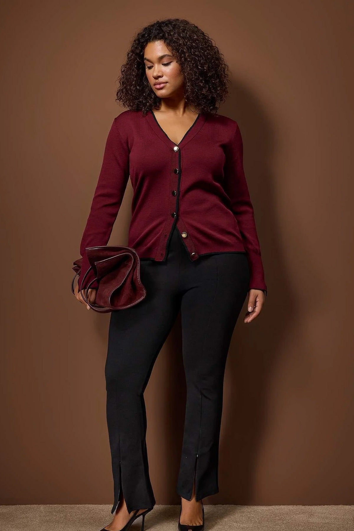 Kardigan TBBAW24AV00014 - bordo [djesi-src-bdb22902d90bd02935e10fde68ab912a021c6ba454f53a38f98a2a36bd872384]