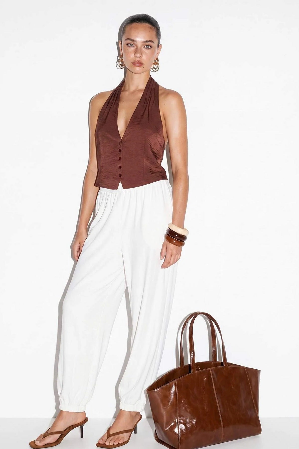 Pantalone TDRSS26PL00064 - bijela [djesi-src-893d099f6eb4fe4a6d8f0a4aff371fb781ecc25fa72f43593efd93fc401d0fb6]