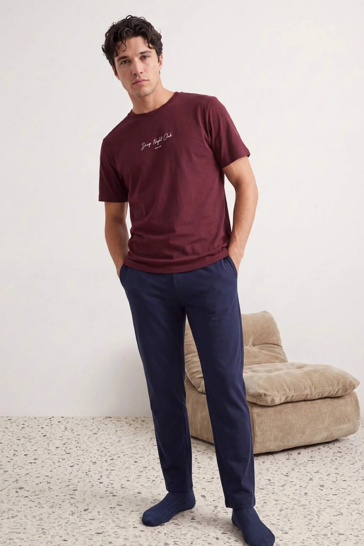 Pidžame TMNAW27PT00015 - bordo [djesi-src-b74954062ce5dece0658e6c2a2e6baf4ea6e76c57b4399d9b66868f3fe99df01]