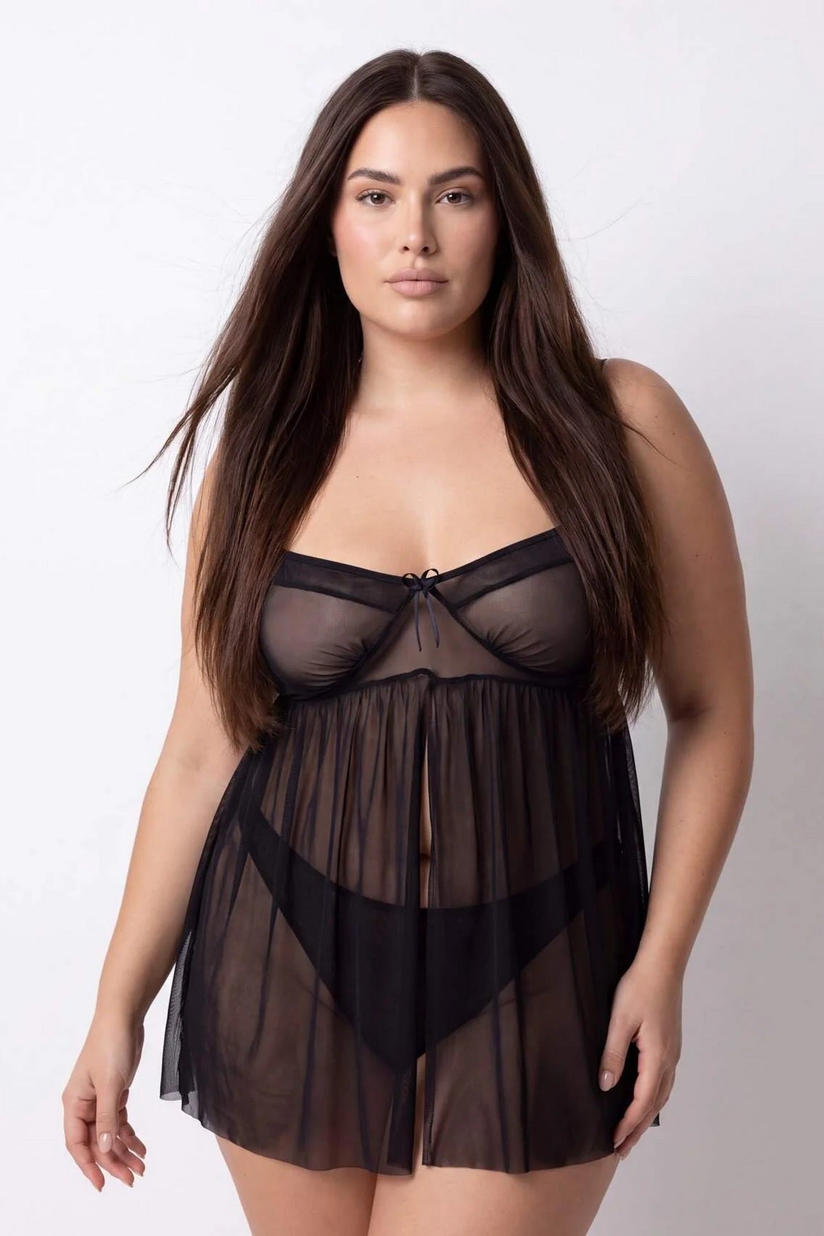 Babydoll spavaćica TBBAW27DH00003 - crna [djesi-src-582b09df23e5af5e63fbdf4fe923f62549b6dc75454d0c826cbbd9090b26983e]