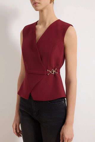 Prsluk TWOSS26YE00011 - bordo [djesi-src-7fdee335ba3ab4abeb08e7d86548ee29d652e8aeb1e5ca90805661caa117d75a]