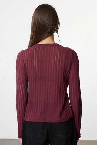 Bluze TWOAW24BZ00094 - bordo [djesi-src-114354c531164f87dd2361ff4082197e1ac3e251141f8a8e2bd09d8f8e312514]