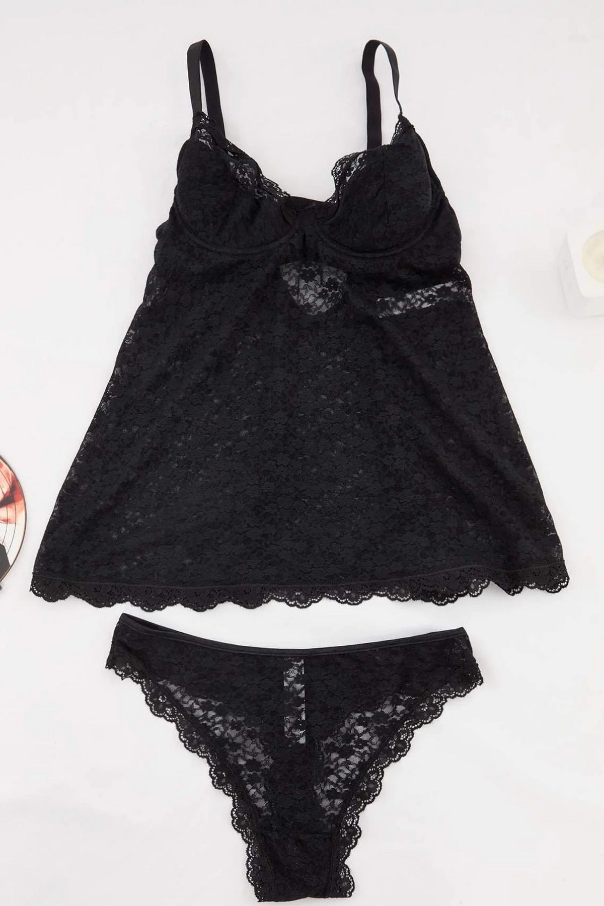 Babydoll spavaćica TBBSS26DH00009 - crna [djesi-src-3e706f8e514fec8feaa3ca1aac91e7c14be19107bc5157d2b7d26b3012bfcae8]