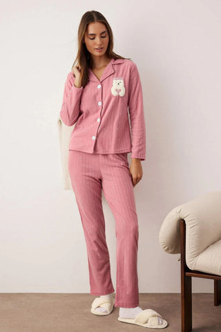 Pidžame THMAW24PT00176 - roze [djesi-src-166f2a393473d7670201eb5cbf93393a4db05e40f52e7f3149931317e832cf28]