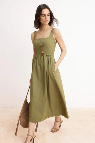 Haljine TWOSS24EL00038 - khaki [djesi-src-06c33aea95a9e101367a79c19cdc66025509b6e330687259d2a9b6a0daa4c493]