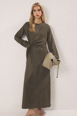 Haljine TCTSS25EB00129 - khaki [djesi-src-342c7f2061c4f820a8a4c68dc1156d529346a3014b883f1f275a9c3af71006a1]