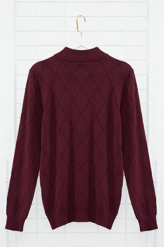 Dzemperi TMNAW23KZ00215 - bordo [djesi-src-2ccda2485f8f36d64d76f0808f5ad751da1874c7ac3b66cbe92e57d576381d69]