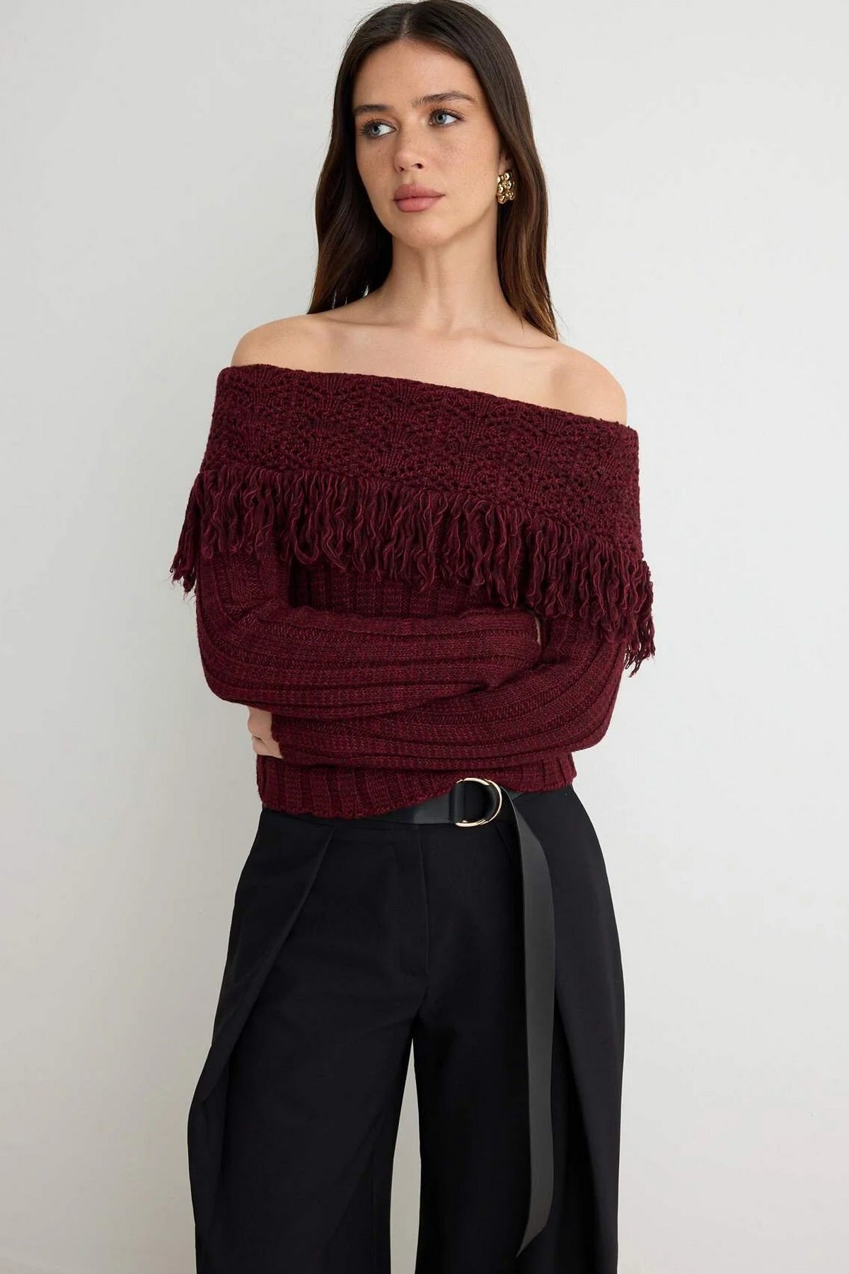 Džemper TWOAW27KZ00266 - bordo [djesi-src-60885e6acc3b41490ce64a416a61e05afb2c606ee0965c66a66a919ebbe5911d]