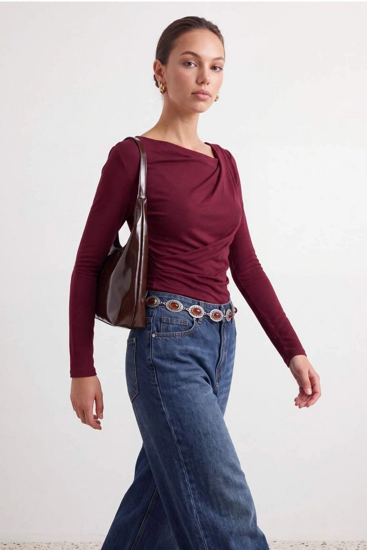 Bluze TWOAW26BZ00088 - bordo [djesi-src-ac61c2d9411f90f70c06436fb51d01777abd537bd8cf7095db7dab23d5afbb2f]