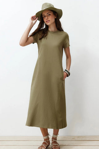 Haljine TWOSS24EL00169 - khaki [djesi-src-076d5c997f3cc0f75ec882d9b30c96826aec4903f9f2cc5e25893833b7728ddc]