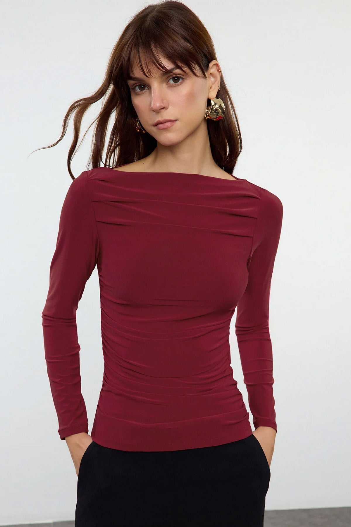 Bluze TWOAW25BZ00109 - bordo [djesi-src-be0022bee4d6a5125692dd22ee38841849d5beb64cbe25610de5256e9ee71d79]