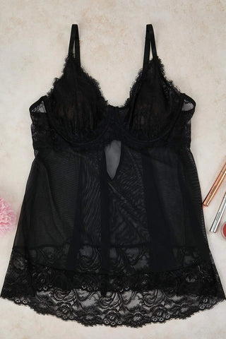 Babydoll spavaćica TBBAW26DH00000 - crna [djesi-src-676a9a334a97247242f10046bc25db07fe5ce2d4ed456109cdcd05dd75de665e]