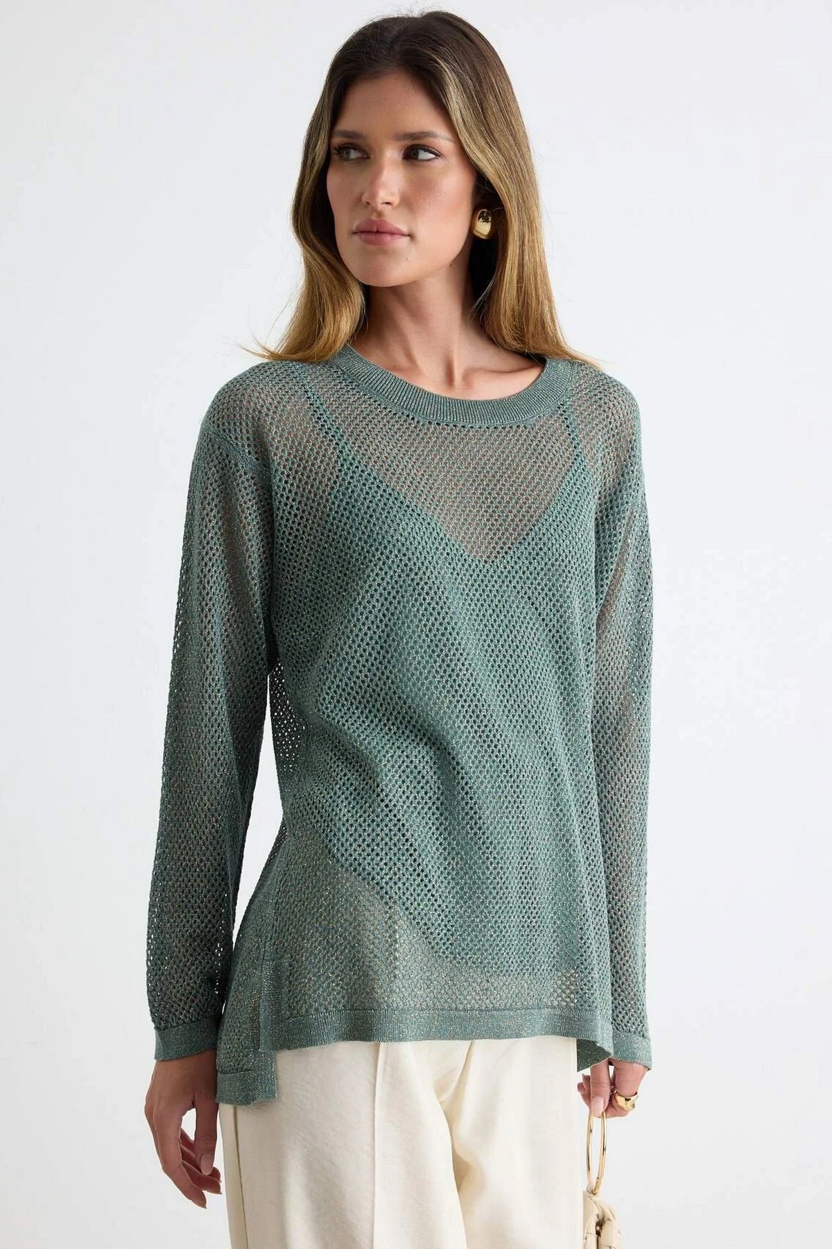 Džemper TWOSS26KZ00021 - khaki [djesi-src-3c01a4eb3d494798746c8f8a86cd009da390c6bc4a8bddfbea3c54e6e73a94c8]