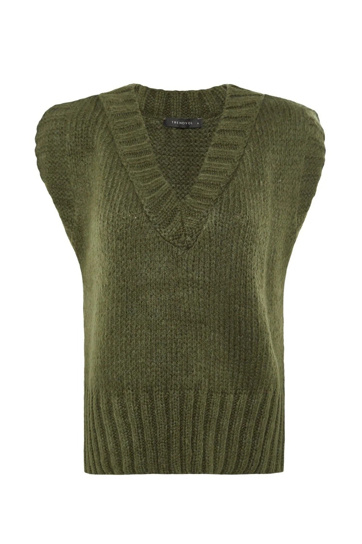 Pleteni prsluk TWOAW23SV00149 - khaki [djesi-src-b489c8e26fdfeb0d17ef1a186a108b49ff9a6880ecdff8c0eb0d75703410eac1]