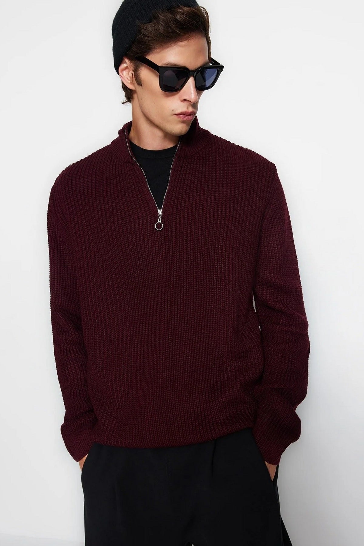 Dzemperi TMNAW22KZ1908 - bordo [djesi-src-39c1db5106f59e301aa049e843e394bea0fc17ae5d58c747e8590b99647d106e]