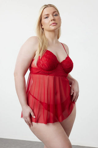 Babydoll spavaćica TBBSS24DH00001 - crvena [djesi-src-52624cfcb3e6d5f80c6c302a2fd62b0bdd38eebc568577213659aec6e3a48ae3]