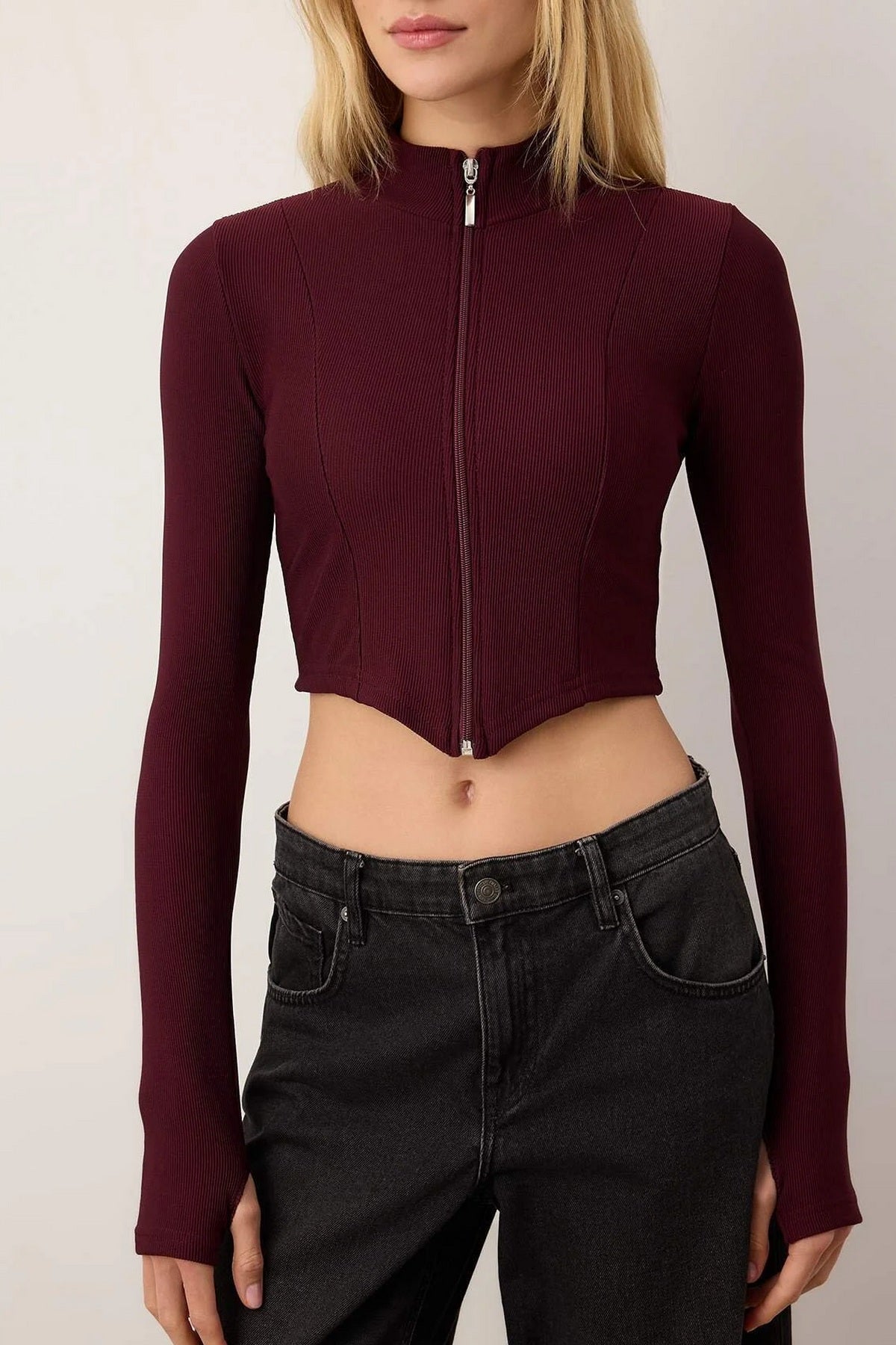 Bluze TWOAW26BZ00307 - bordo [djesi-src-8f07b55fcfeff12c424fc1368a833e8dc4a5188558d67020a412764631d20cf5]