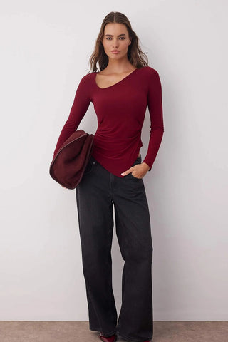 Bluze TWOAW26BZ00117 - bordo [djesi-src-821b6867e885bcc72f9a48a3f434efc4f0775ac2acd466e755bca5de289c3f7e]