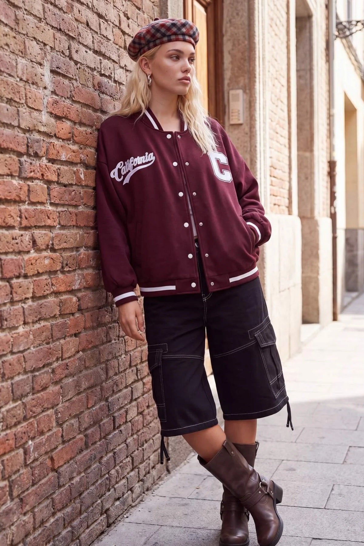 Dukserica TWOAW27SW00122 - bordo [djesi-src-149e37607347c0cc1910e5ea36231b019043ee1d2665e33bee7ce59918838b73]