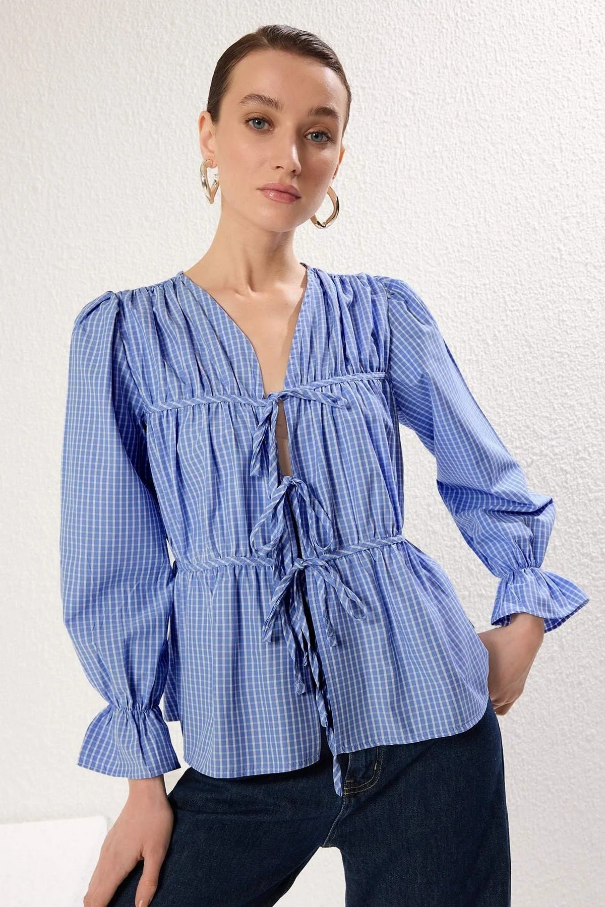 Bluze TWOSS25BZ00349 - plava [djesi-src-9cc1c822adbcb43f5458453797c9f00cda3700508f4109a0b35a63fc9c7f9c05]