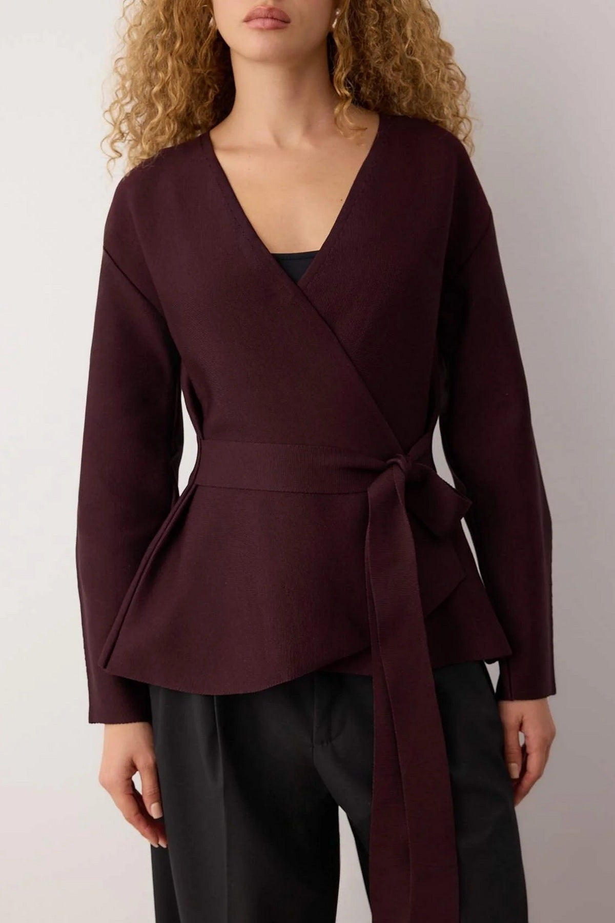 Kardigani TWOAW26HI00241 - bordo [djesi-src-94b85d19da3a7a0a695e969d786811b7f630b957f242577b2ff2a8b1c791fcea]