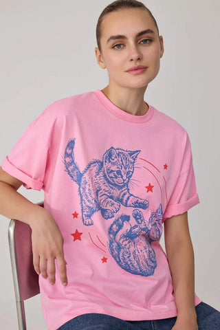 Majica TWOSS26TS00371 - roze [djesi-src-2bbdbee389390e147c145e77c758c8f411fb5ec8f11b013eb78287f69d7f3920]