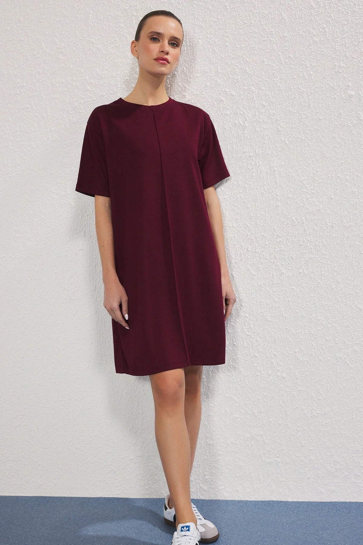 Haljine TWOSS25EL00778 - bordo [djesi-src-c65d18d035e70bfd89a00123bbbfc64c88fe8405de66bacaa4c6b8d61b066e25]