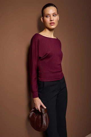 Bluze TWOAW26BZ00357 - bordo [djesi-src-539d36af02a830f23f529fbfd9f3fe8e444851ab06f9bc5e006fbb4cc0a66989]