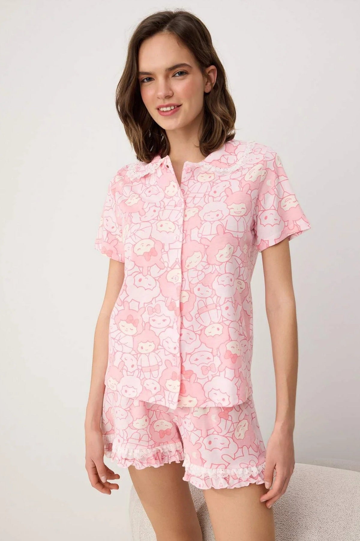 Pidžame THMSS26PT00150 - roze [djesi-src-336c212c785f1b58bce3360395bb50cd09b6ce58b0952908f49e0a073294b4c1]